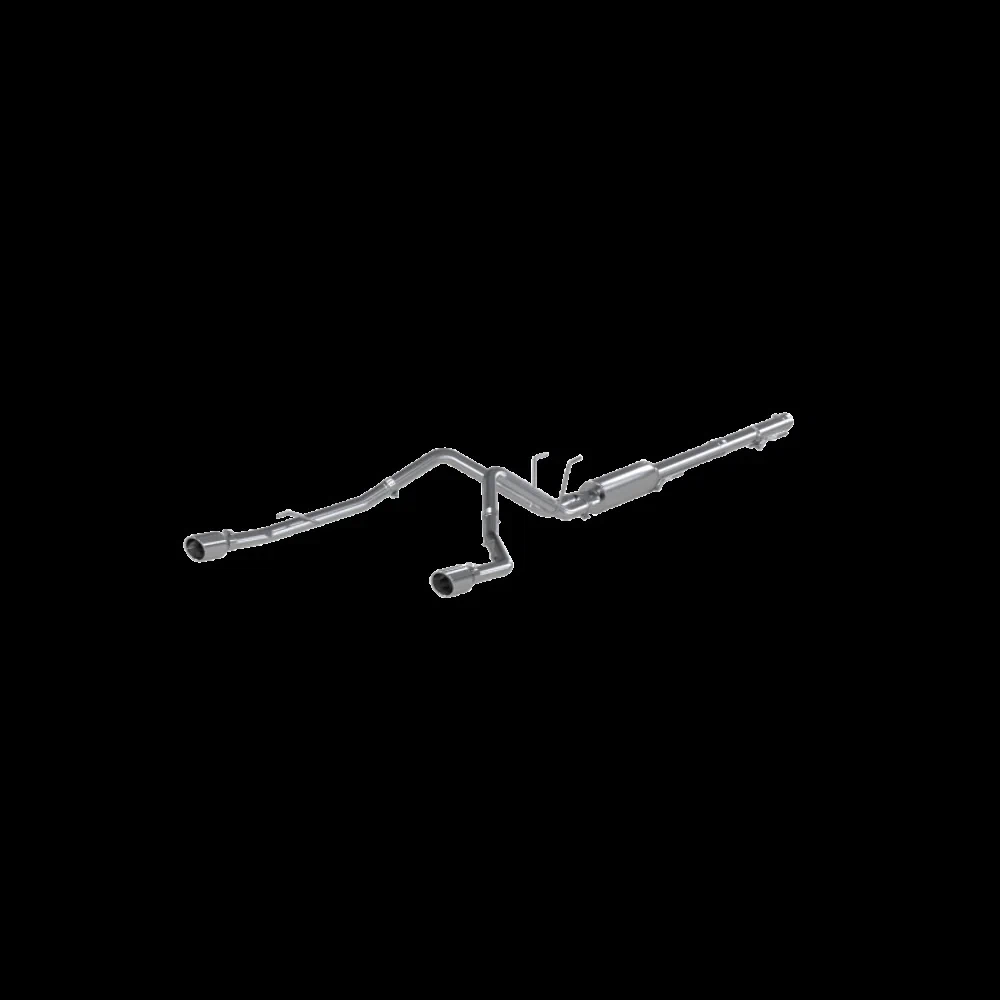 Fits 2009-2010 Dodge Ram 1500 2 1_2_ Cat Back Dual Split Rear-S5146409